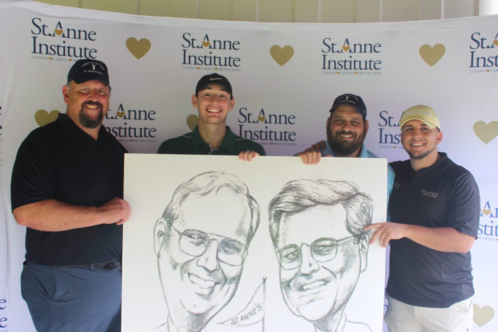 St anne institute caricature.