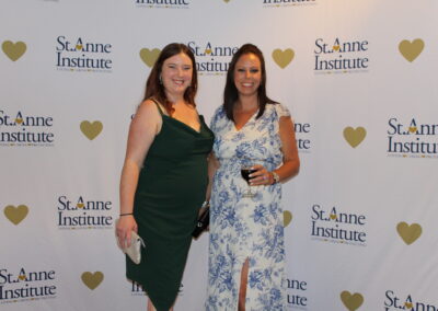 Two women posing for a photo.