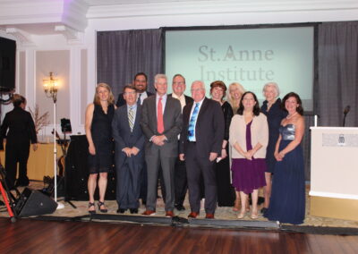 A group of people posing for a picture.