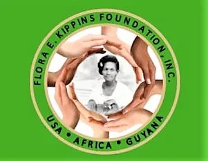 The logo for the flora e kippins foundation, inc.